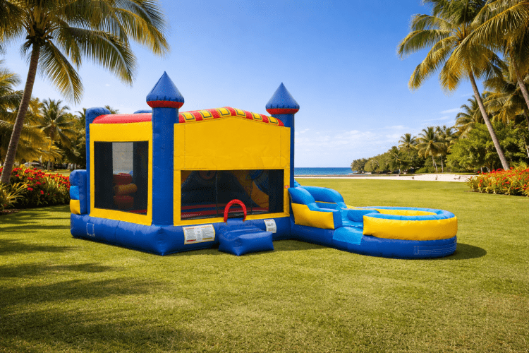 Bounce House Water Slide Combo